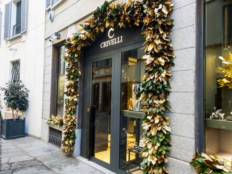Vitrine de Noël à Milan ©AdobeStock