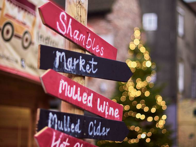York, marché de Noël © VisitBritain - Rama Knight