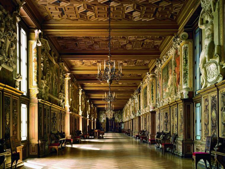 Château de Fontainebleau, galerie François 1er © fmr