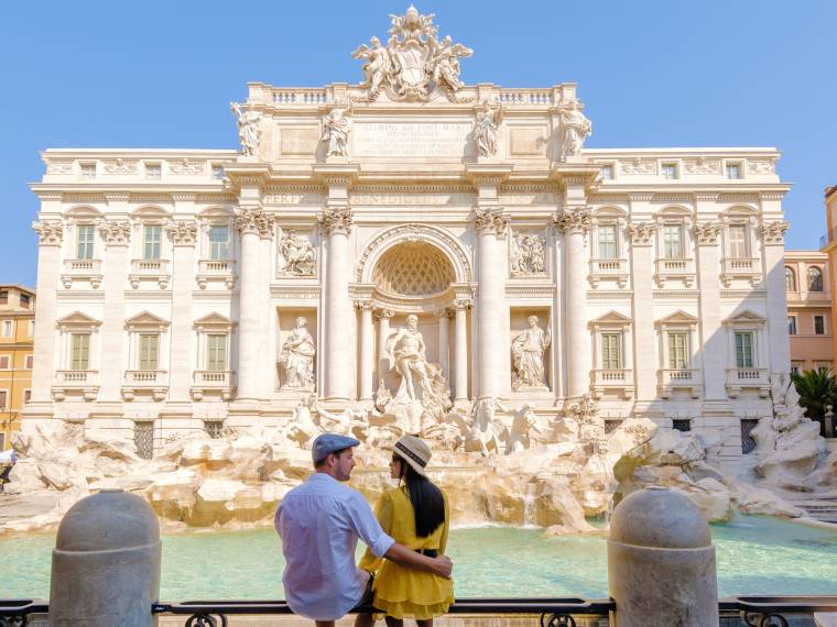 Rome, fontaine de Trevi © Envato (1)
