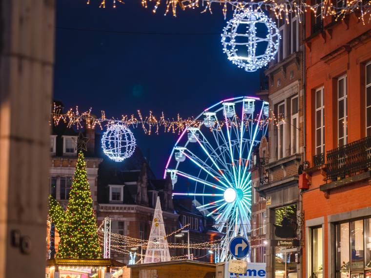 Marché de Noël © Namur en Lumière – Georges Michaux