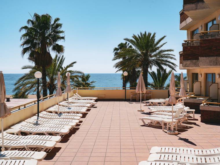 Hotel Htop Royal Sun - Costa Brava, Santa Susanna - 9 - Terrasse Solarium