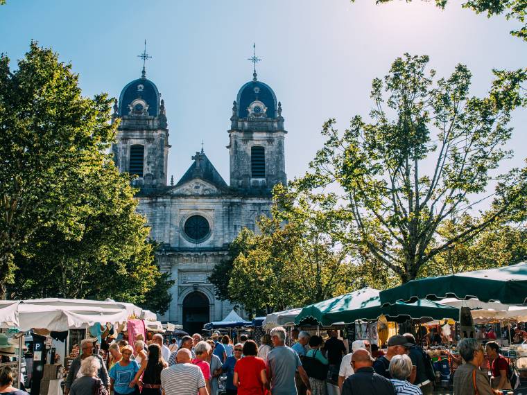 Marché de Dax © Landes Attractivité - Sébastien Chebassier
