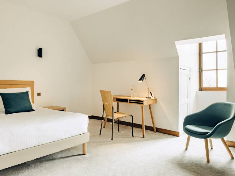 Chambre à l-abbaye © abbaye de Royaumont