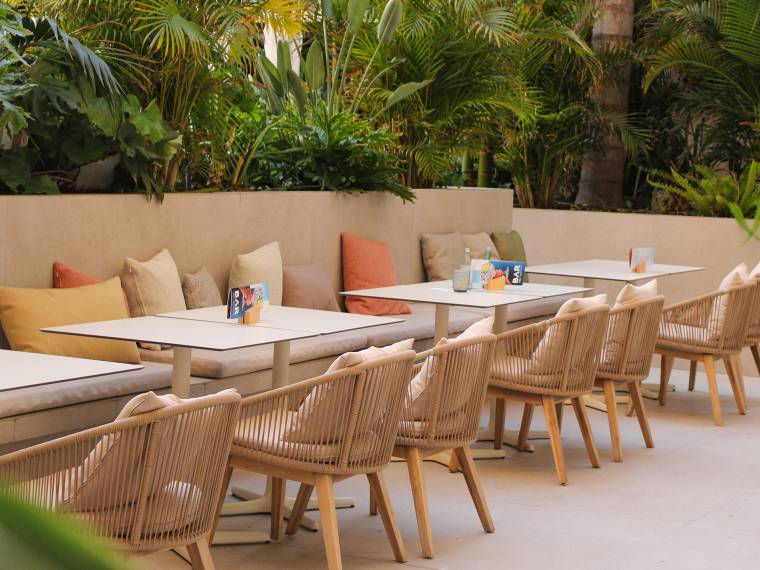 Hôtel Aqua Promenade - Costa Brava, Pineda de Mar - 4 - Terasse extérieure