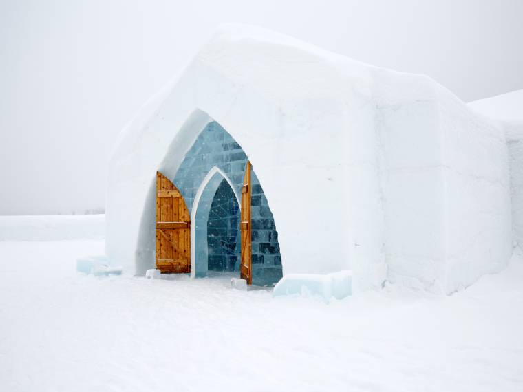 Hôtel de Glace, Québec © AdobeStock_574395148