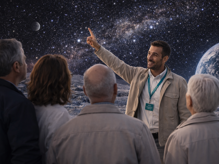 City-trip spatial - Excursion de groupe