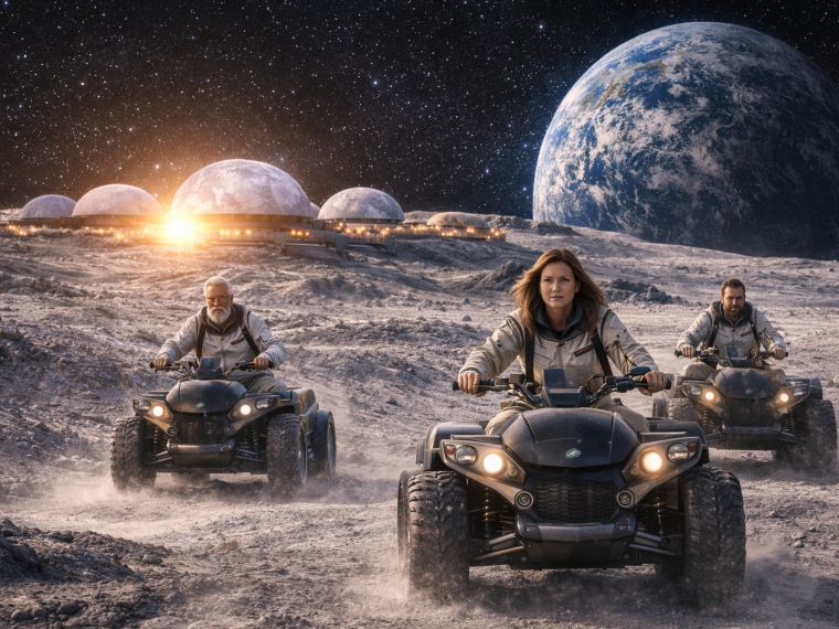 City-trip spatial - Quad lunaire