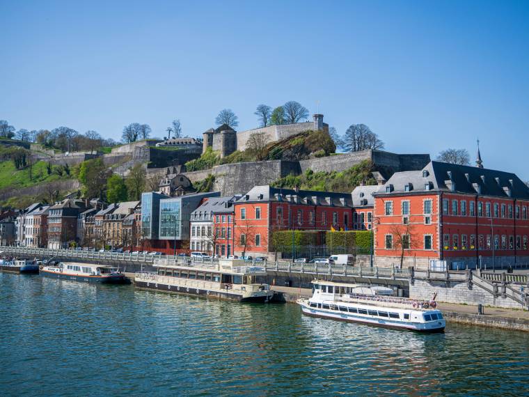 Le parlement wallon et la citadelle de Namur © WBT - Masterchef - Olivier Michallet