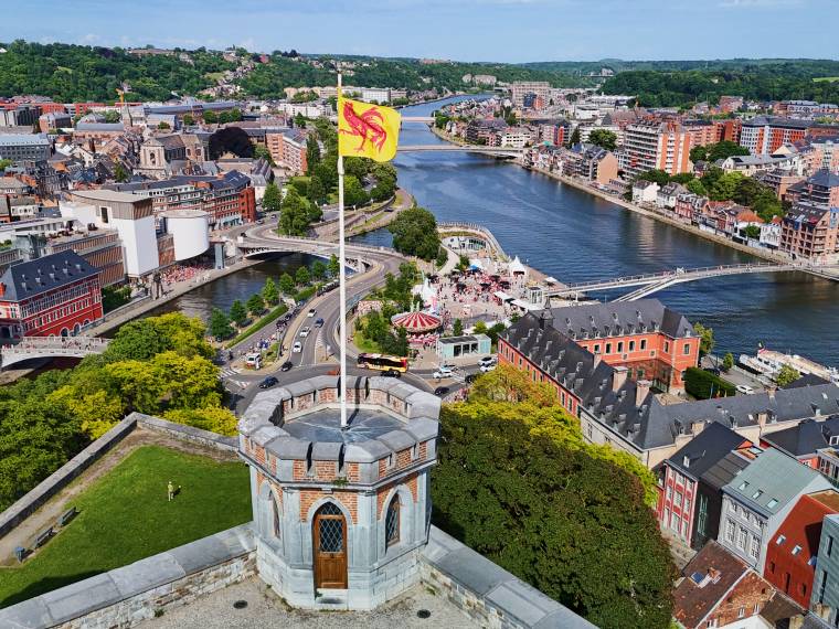Namur vu du ciel © David Rivir WBT