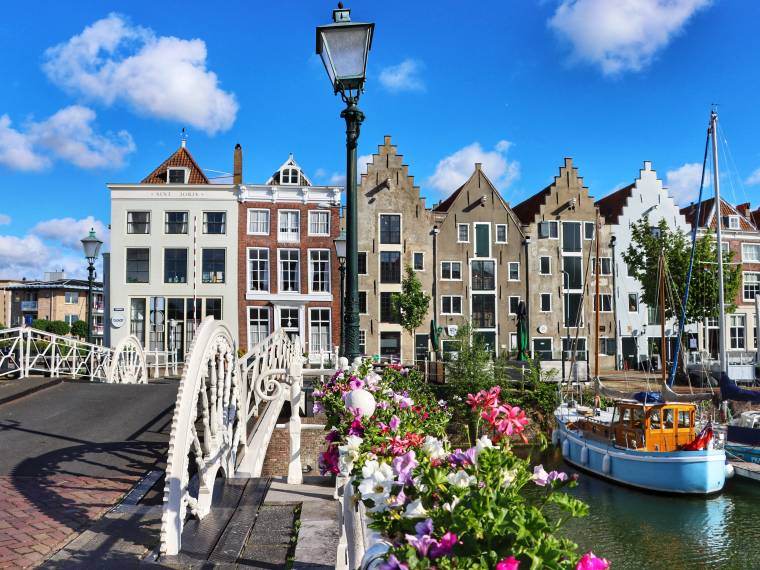Pont en fleurs © Office de Tourisme de Middelburg