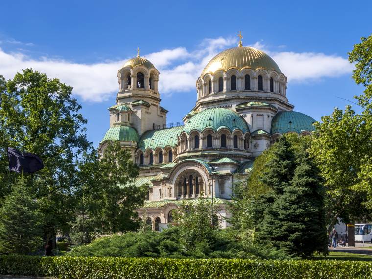 Cathédrale Alexandre Nevski, Sofia, Bulgarie © Envato