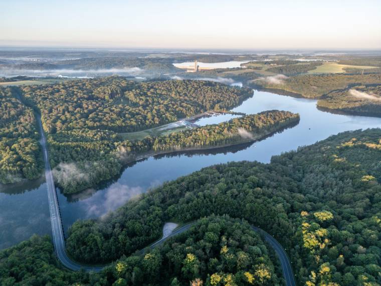 Les lacs de l’Eau d’Heure © Olivier Bourgi WBT
