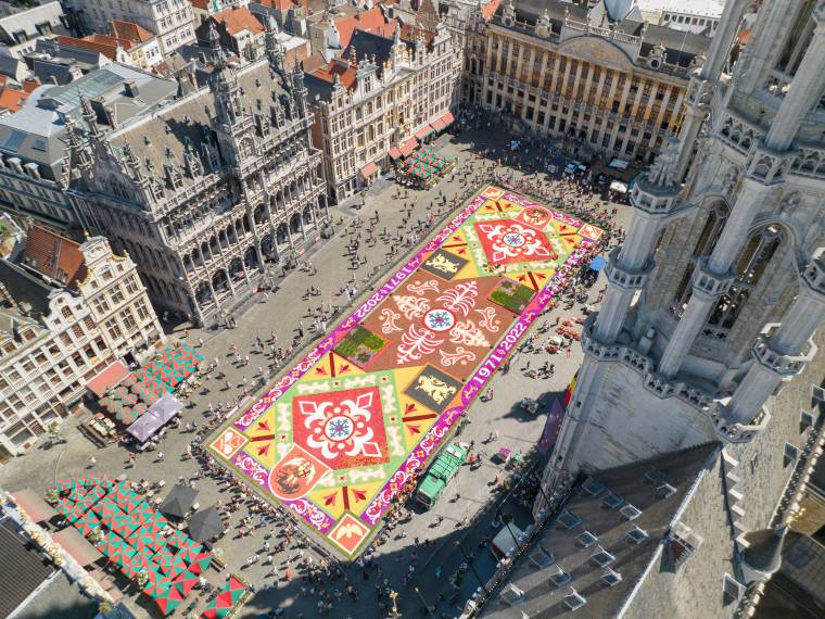 Tapis de fleurs © Mastershoot