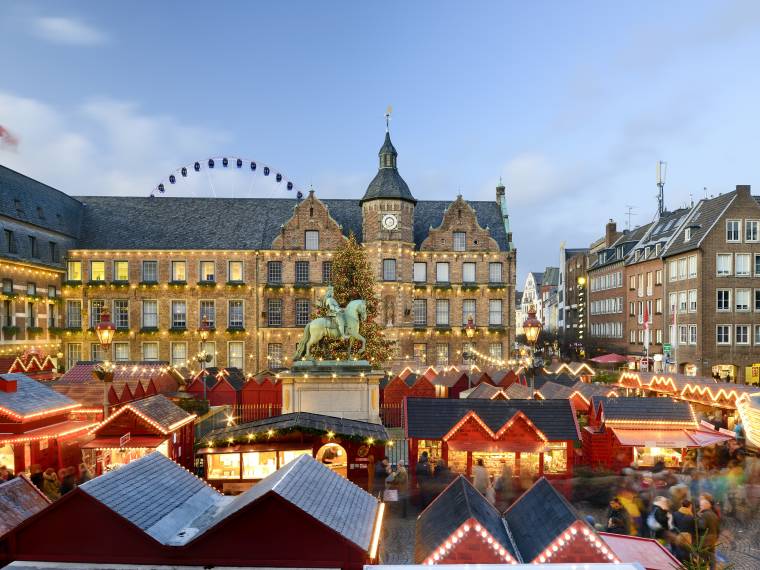 Düsseldorf, marché de Noël © GNTB - Francesco_Carovillano