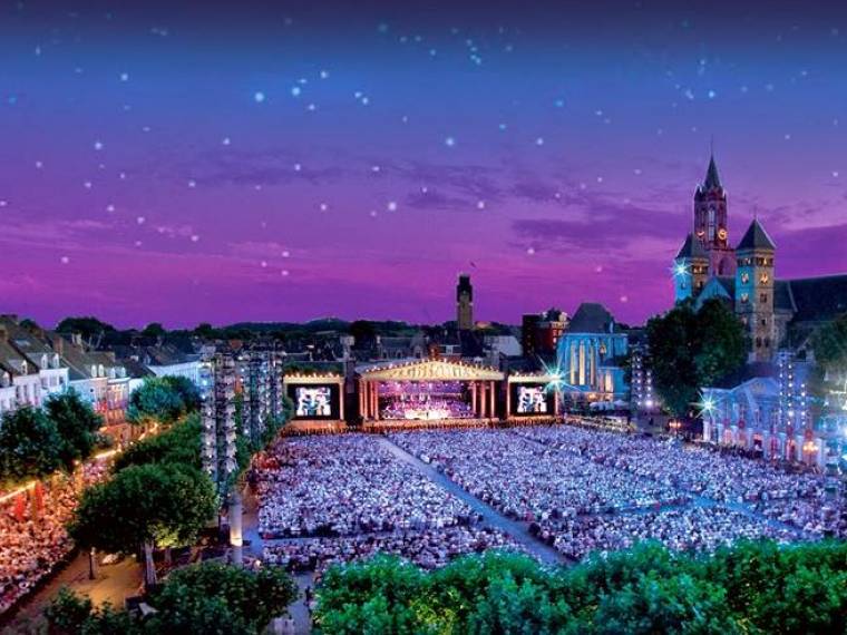 Andr&eacute; Rieu &agrave; Maastricht