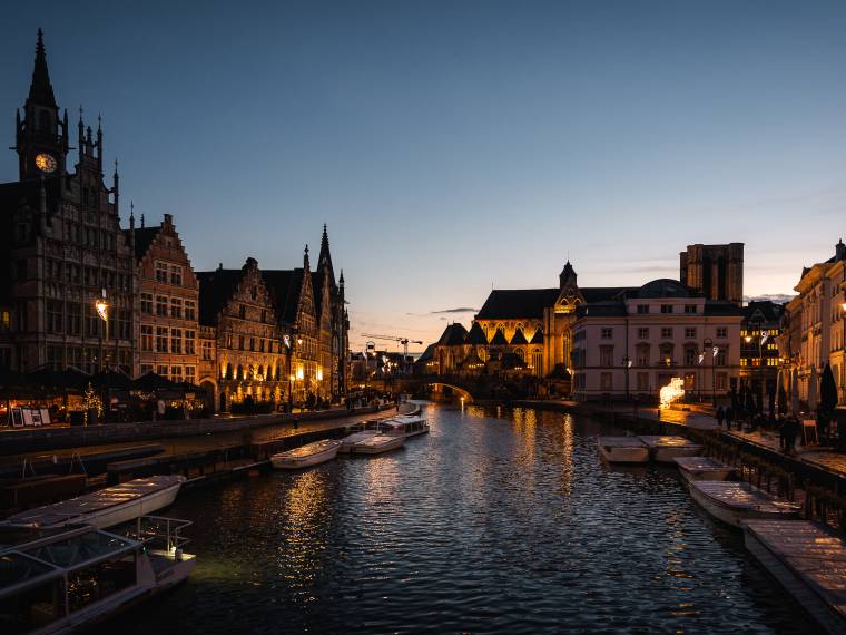 Gand en hiver © Stad Gent-Dienst Toerisme - Martin Corlazzoli