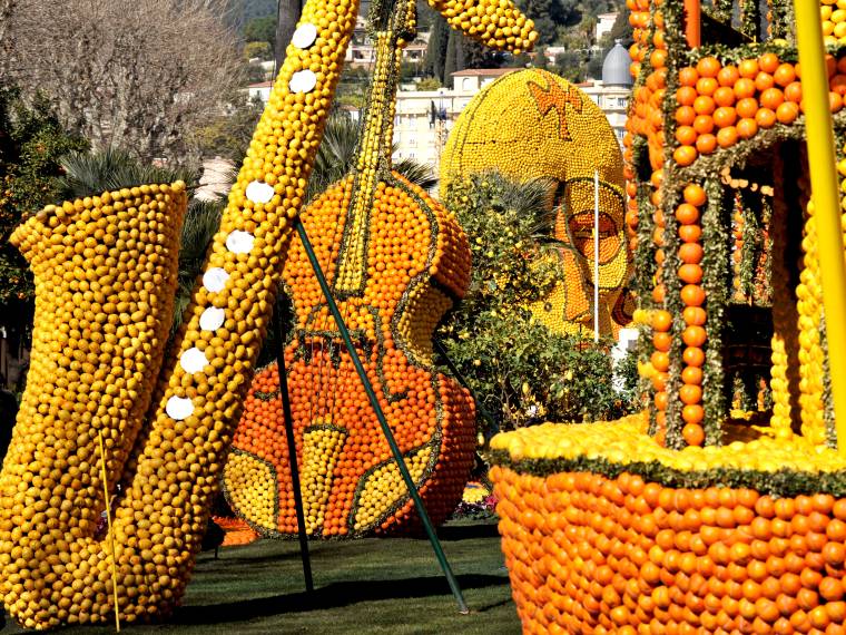 Menton, Fête du Citron © Côte d-Azur France Tourisme - Georges VERAN