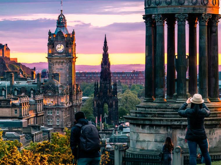 Edimbourg, skyline © VisitBritain - Moumita Paul